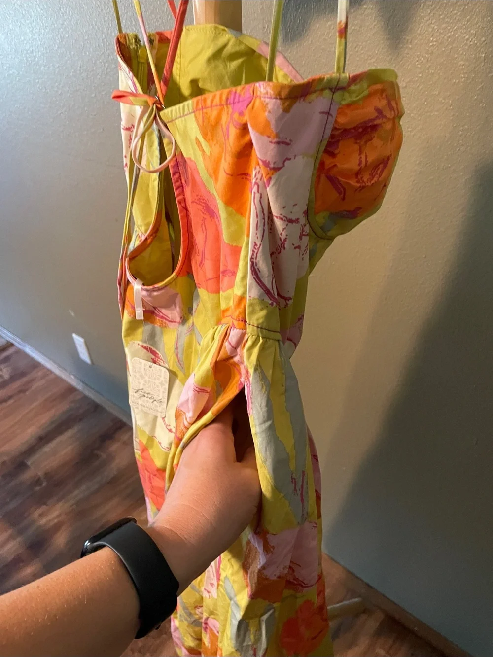 NWT Free People Dafodil Printed Dress